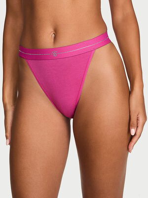Shine Logo Cotton 90s Brief Panty