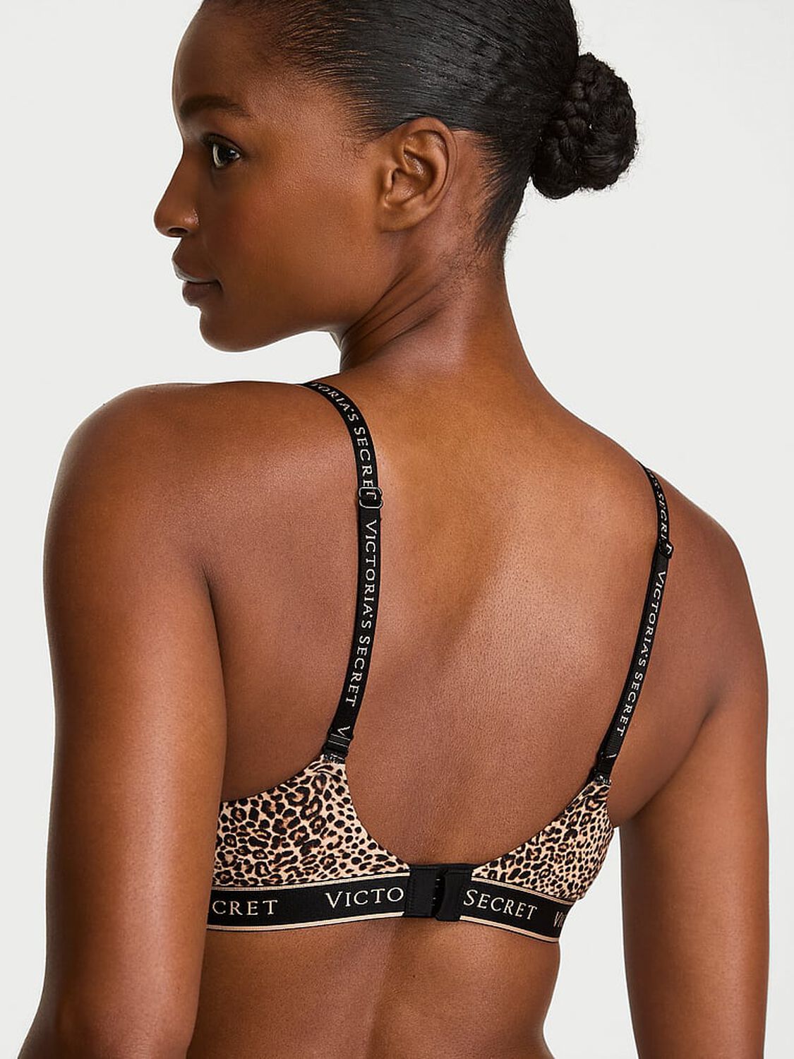 vs The T-Shirt Cotton Lightly Lined Demi Bra 2 of 3 