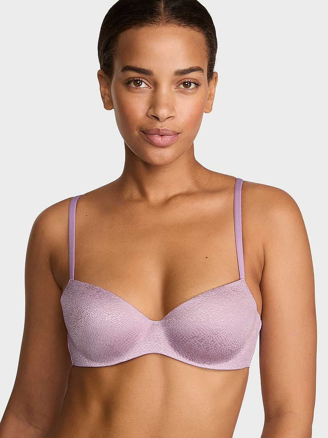 vs Body By Victoria FlexFactor Lightly Lined Balconette Bra Deep Hyacinth 1 of 2 