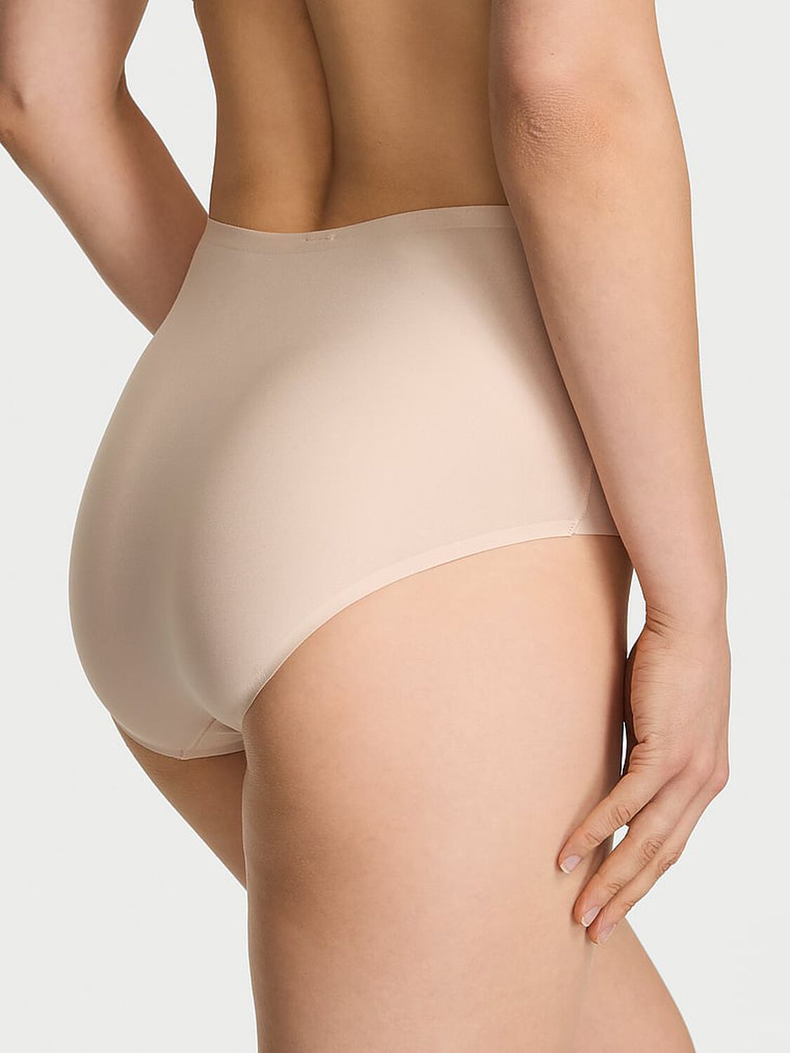 vs Body By Victoria Body by Victoria Flex Mid-Rise Modern Brief Panty Marzipan 2 of 2 