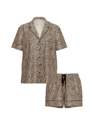Signature Satin Short Pajama Set
