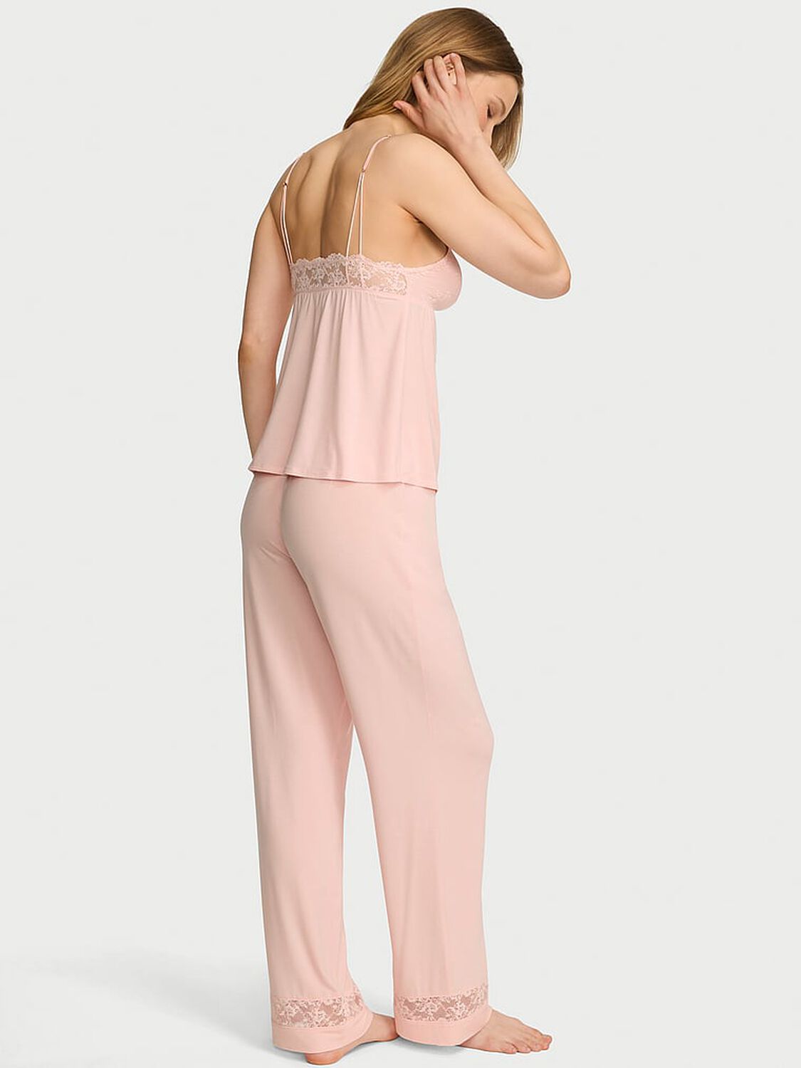 vs Victoria's Secret SoSoft&trade; Modal Lace-Trim Cami & Pants Set 2 of 3 