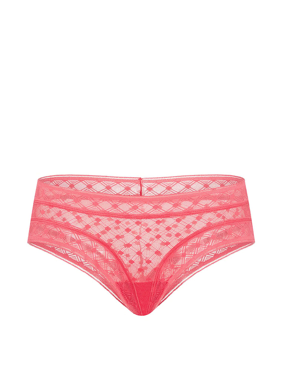 vs The Lacie Dot Geo Lace Cheeky Panty Wild Watermelon 3 of 3 