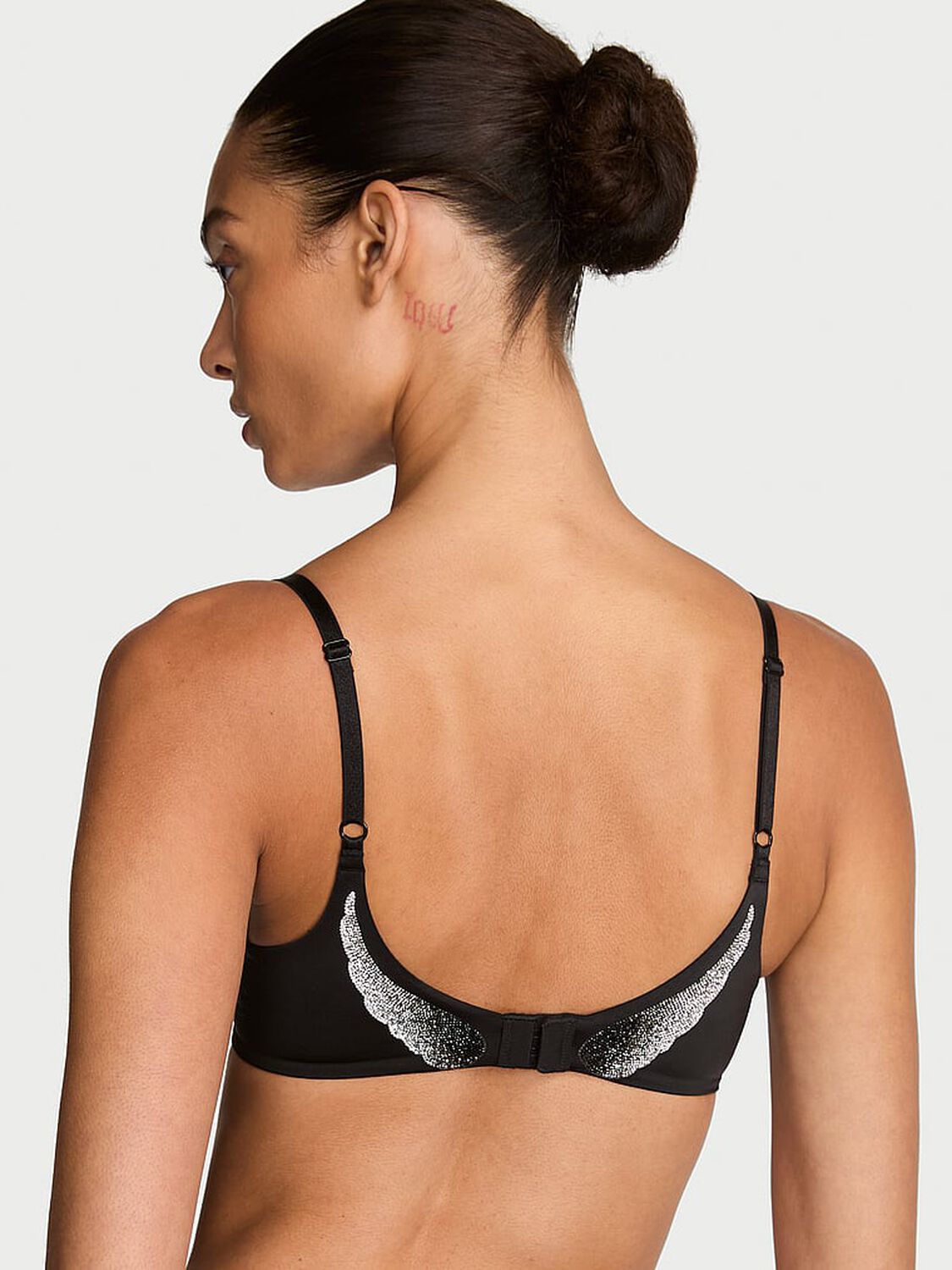 vs Very Sexy Angel Shine Push-Up Bra Black 3 of 4 