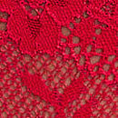 Lace Adjustable V-String Panty, Bright Vermillion, swatch