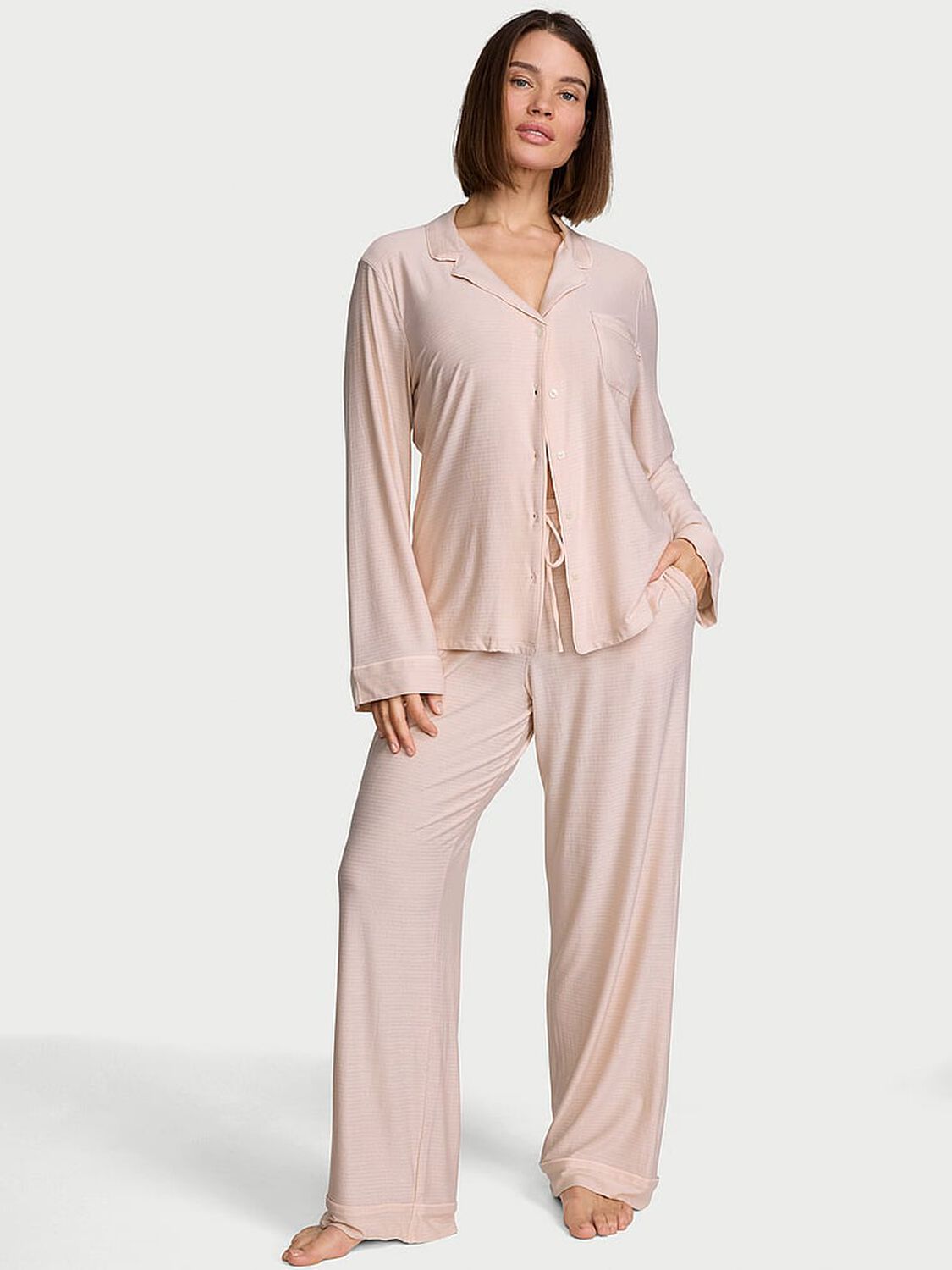 vs Victoria's Secret SoSoft&trade; Modal Long Pajama Set 1 of 3 