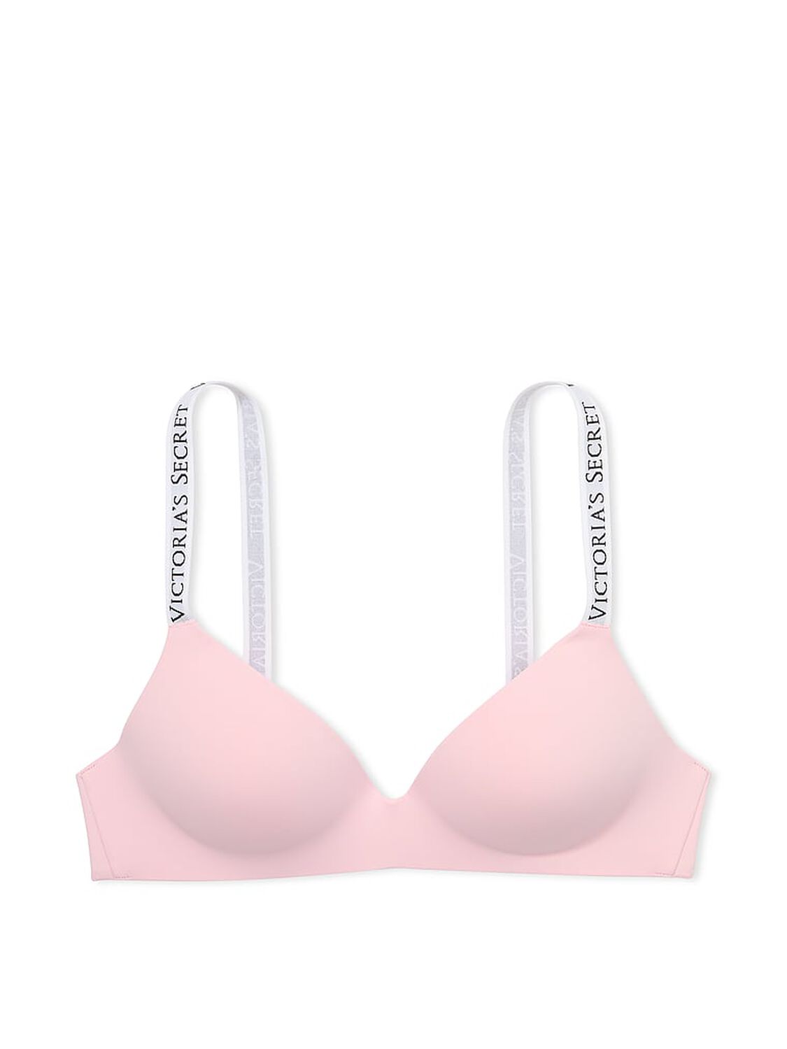 vs The T-Shirt Lightly Lined Wireless Bra Pretty Blossom 3 of 3 