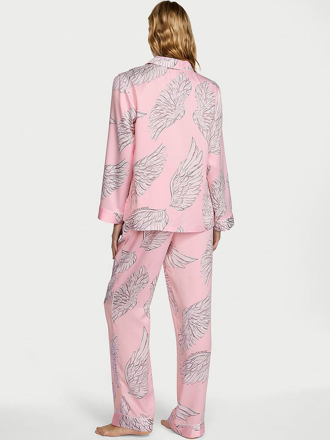 vs Victoria's Secret Glazed Satin Long Pajama Set 2 of 2 