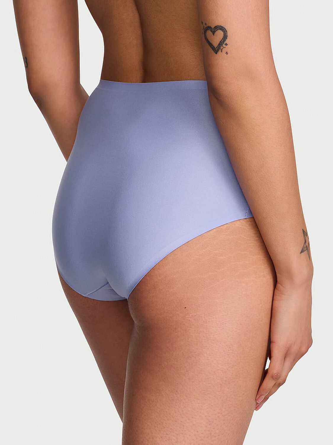 vs Body By Victoria Body by Victoria Flex Mid-Rise Modern Brief Panty Light Lavendar 2 of 4 