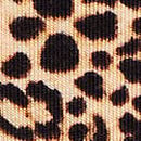 Exploded Logo Cotton Boyshort Panty, Leopard, swatch