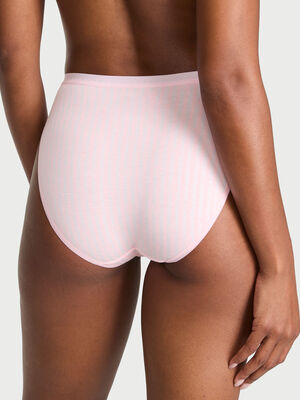 Stretch Cotton High-Leg Brief Panty