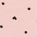 Stretch Cotton High-Leg Brief Panty, Angel Pink Heart Dots, swatch