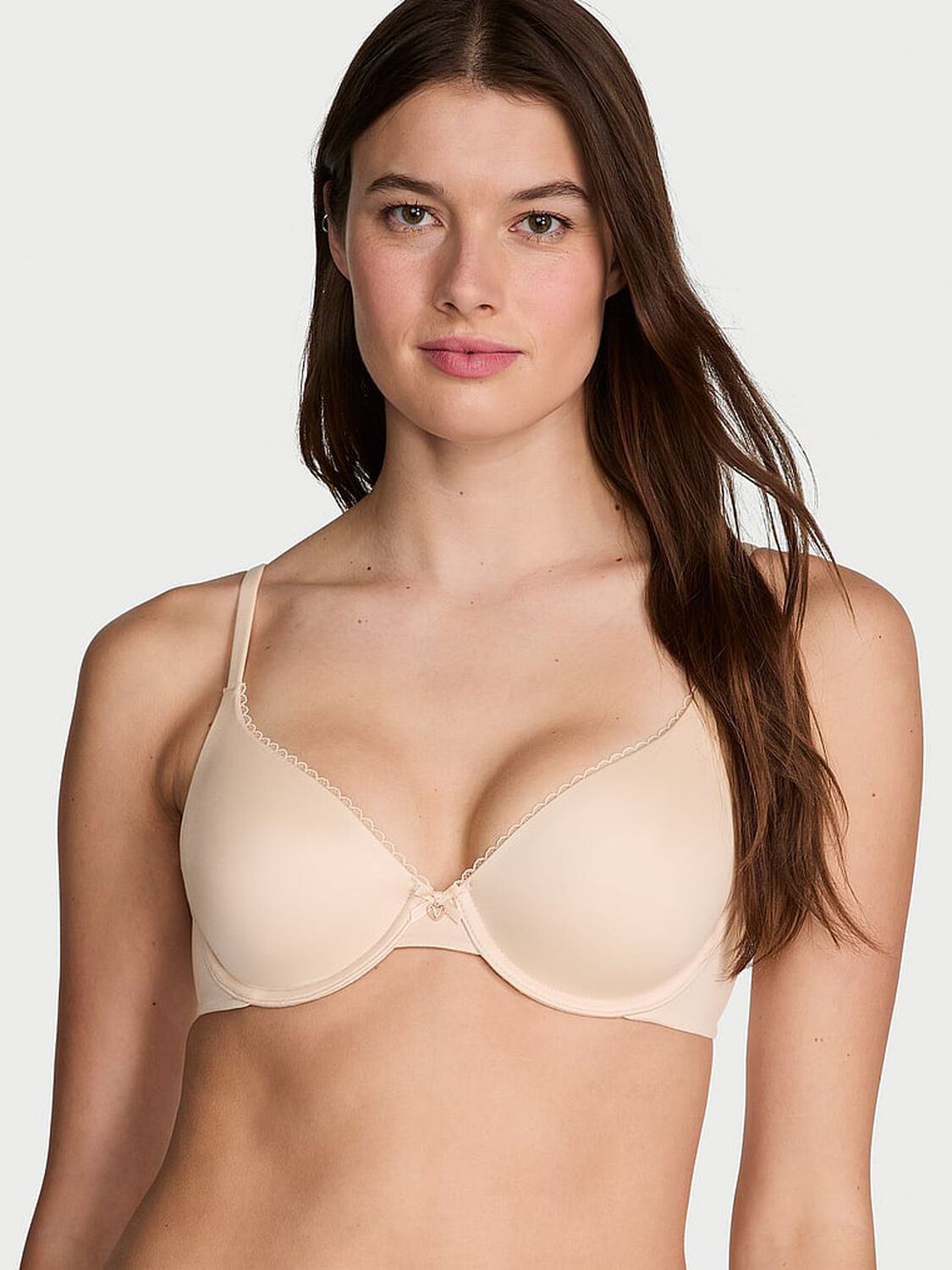 vs Body By Victoria Lightly Lined Full-Coverage Smooth Bra Marzipan 1 of 4 