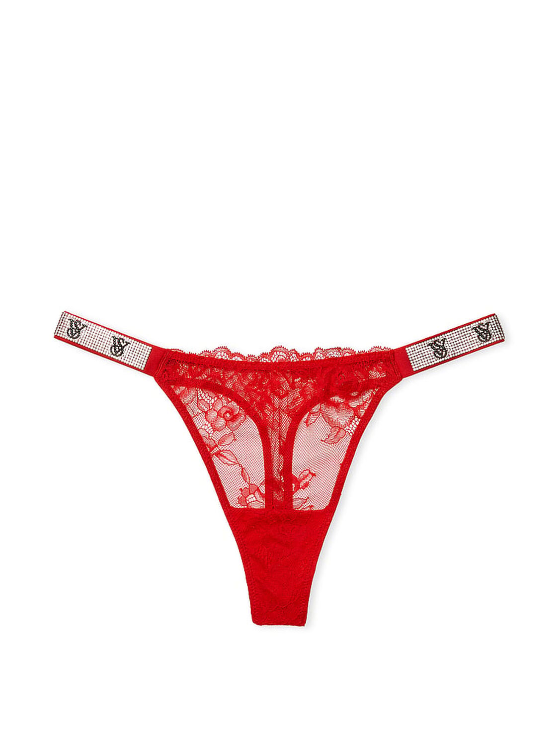 vs Very Sexy Shine Strap Lace Thong Panty Lipstick 3 of 3 