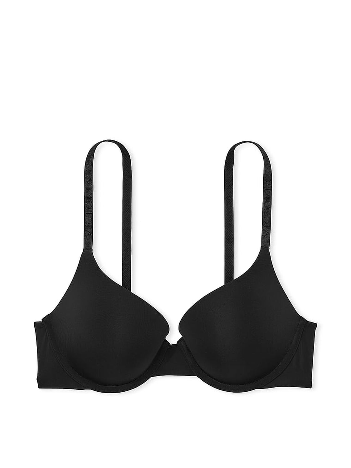 vs The T-Shirt Push-Up Perfect Shape Smooth Bra Black 3 of 3 