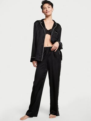 Satin Long Pajama Set