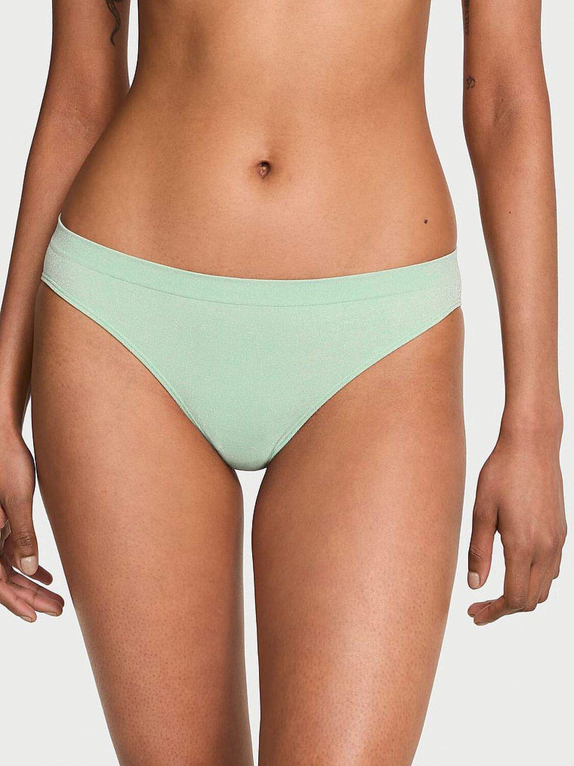 vs Seamless Seamless Shimmer Bikini Panty Waterfall 1 of 3 