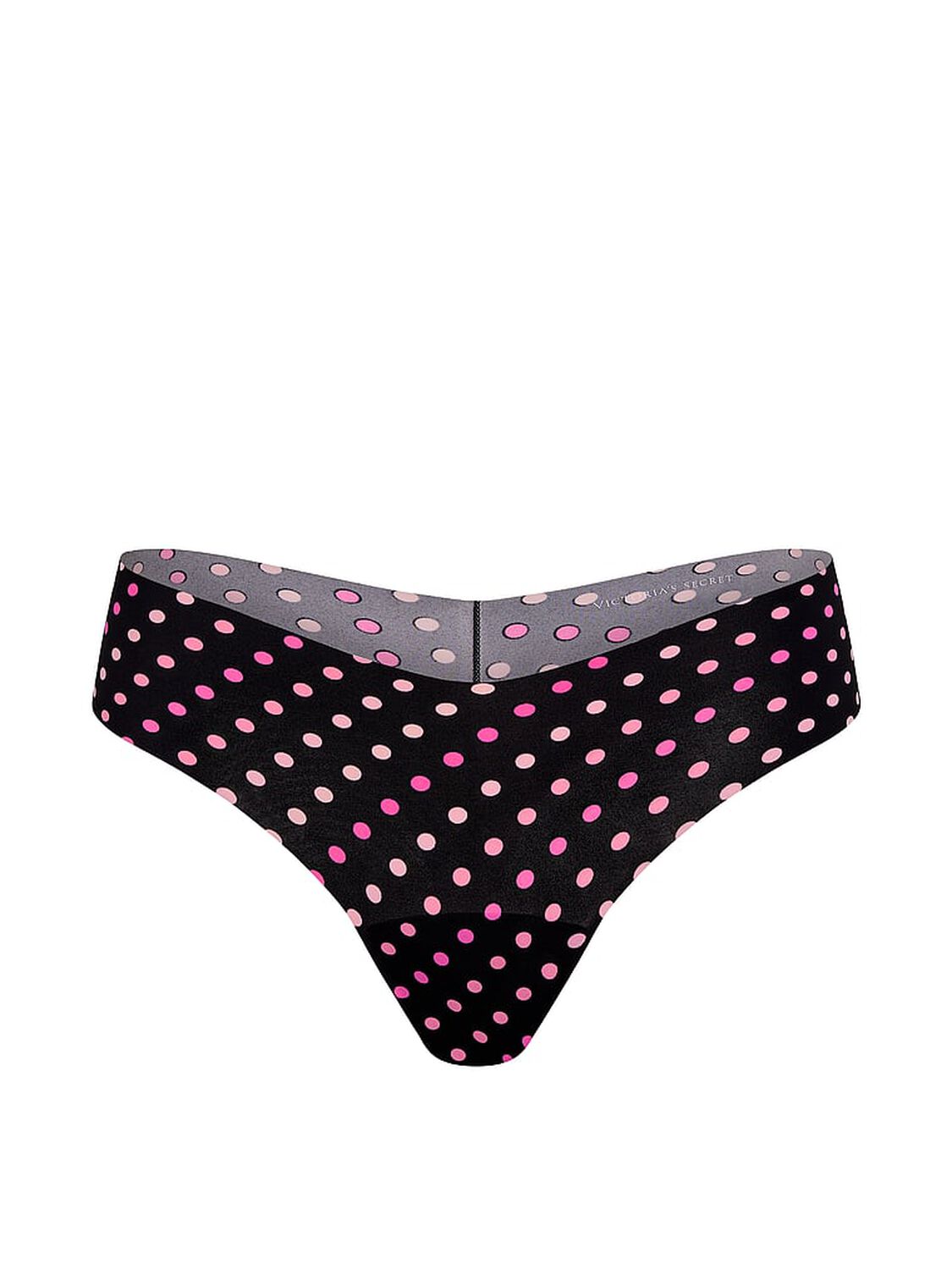 vs No-Show No-Show Thong Panty Black Dots 3 of 3 