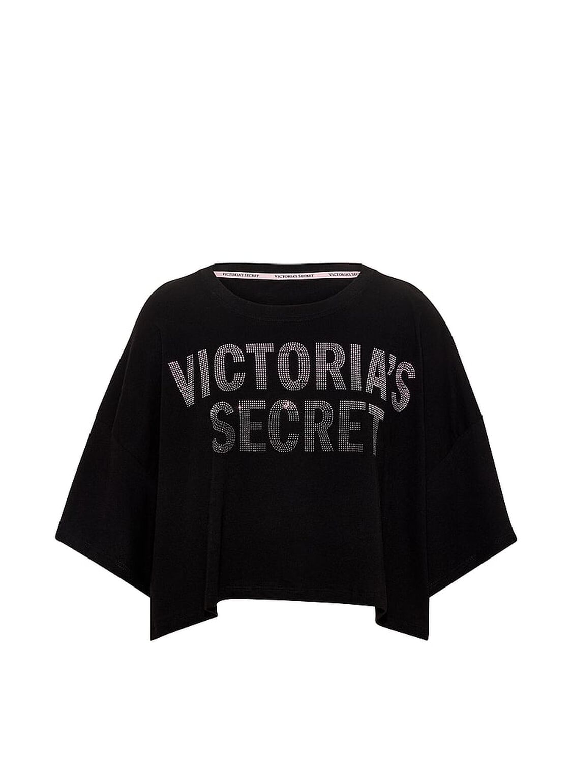 vs Angel Essentials 100% Cotton Oversized Crop Tee 3 of 3 