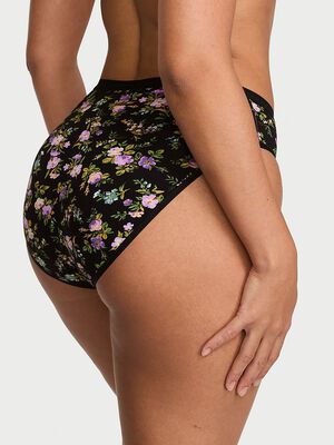 Stretch Cotton High-Leg Brief Panty