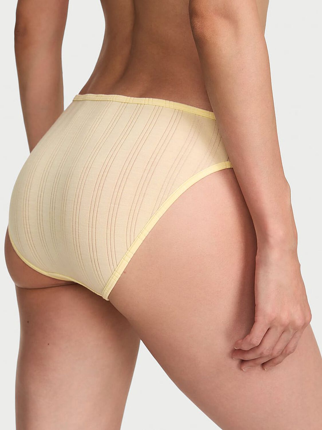 vs Victoria's Secret Ultra-Fine Modal Bikini Panty Sunny Honey 2 of 2 