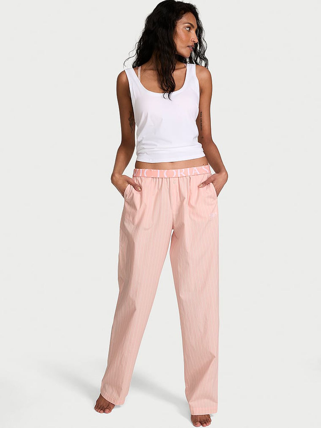vs Victoria's Secret Mix & Match Sleep Heritage Cotton Pajama Pants 1 of 3 