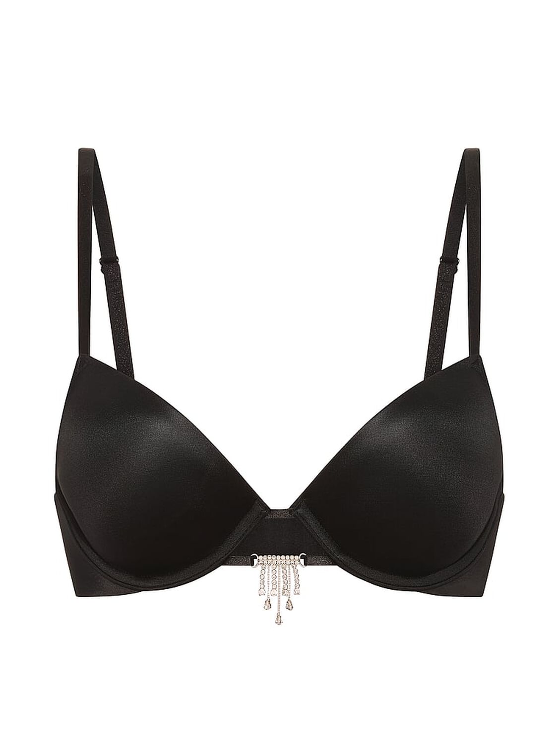 vs Very Sexy Angel Shine Push-Up Bra Black 4 of 4 