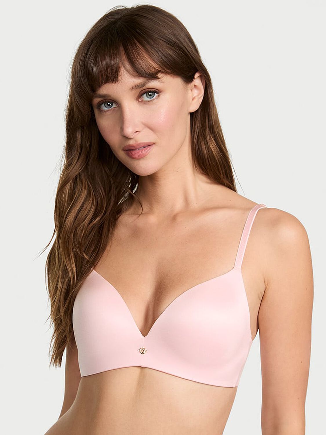 vs Very Sexy So Obsessed Smooth Wireless Push-Up Bra Angel Pink 1 of 4 