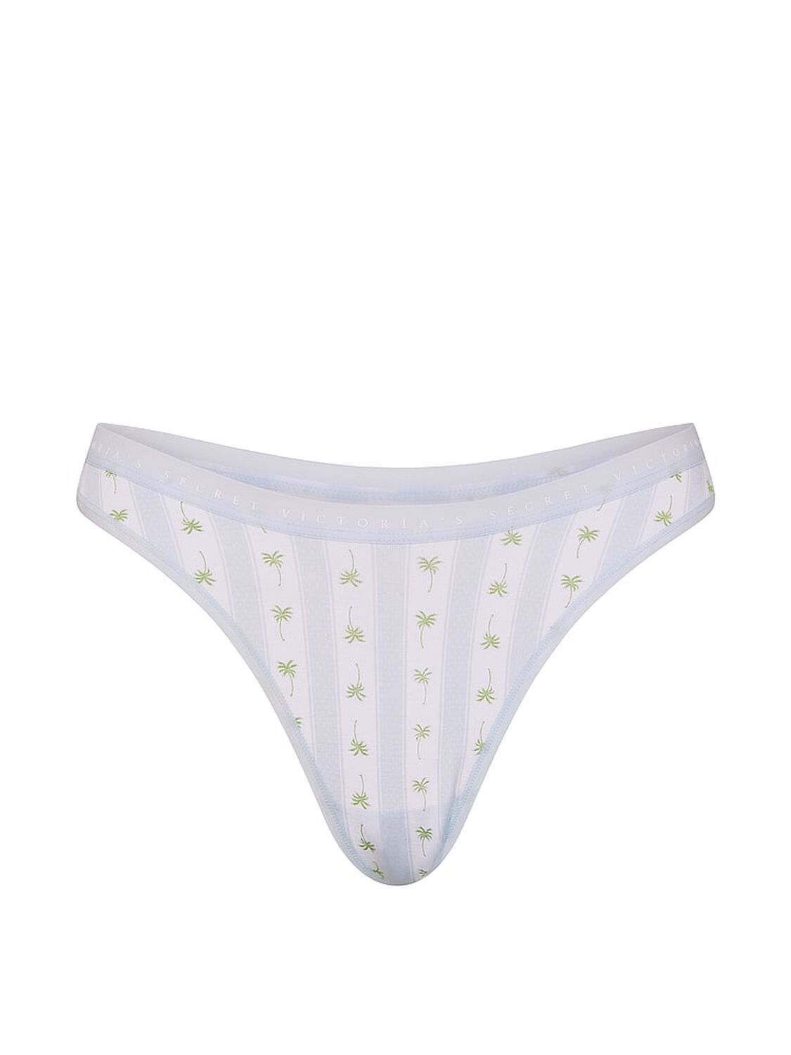 vs Victoria's Secret Stretch Cotton High-Leg Scoop Thong Panty Print 3 of 3 