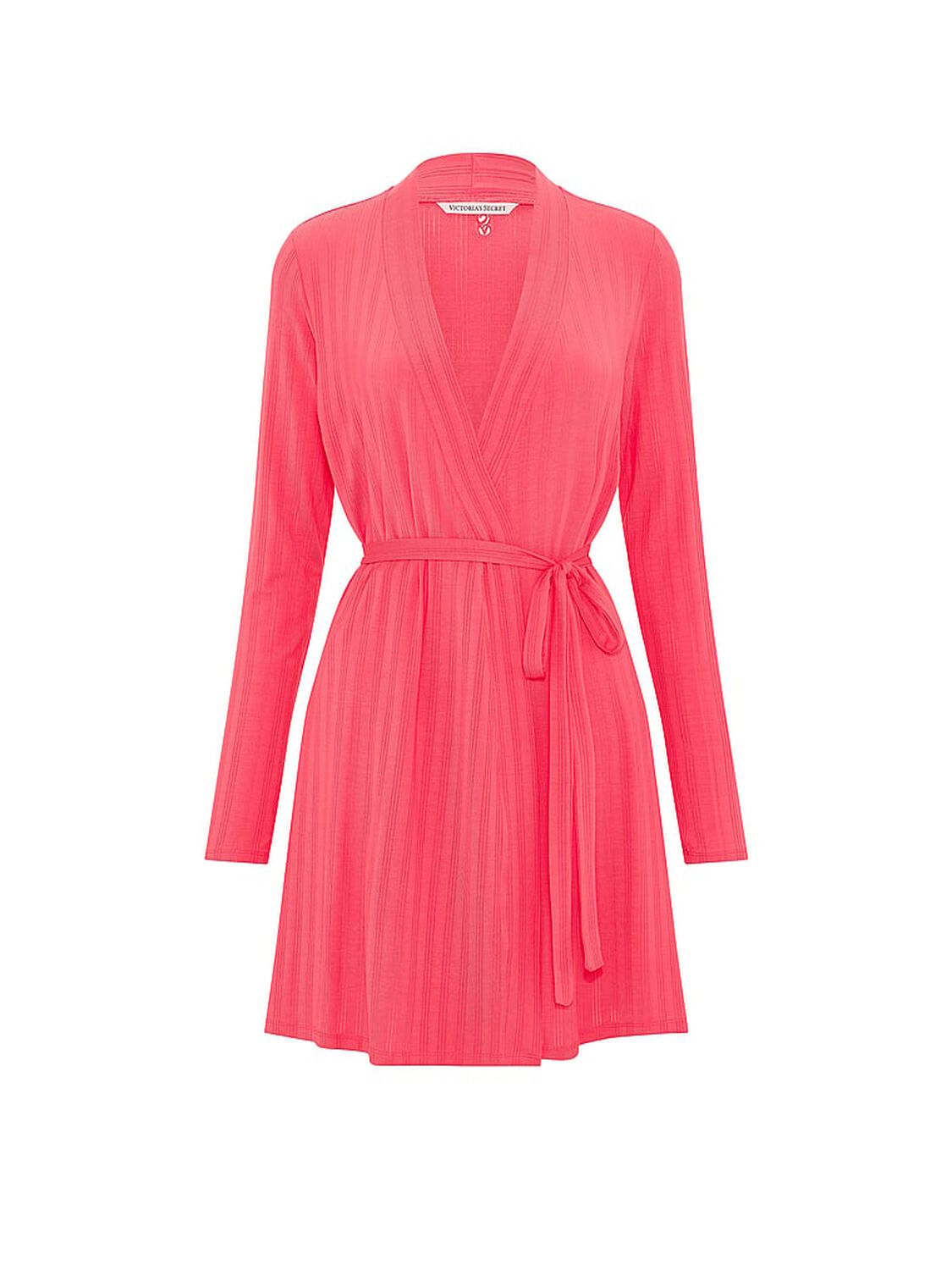 vs Victoria's Secret SoSoft&trade; Modal Ultra-Fine Short Robe Wild Watermelon 3 of 3 