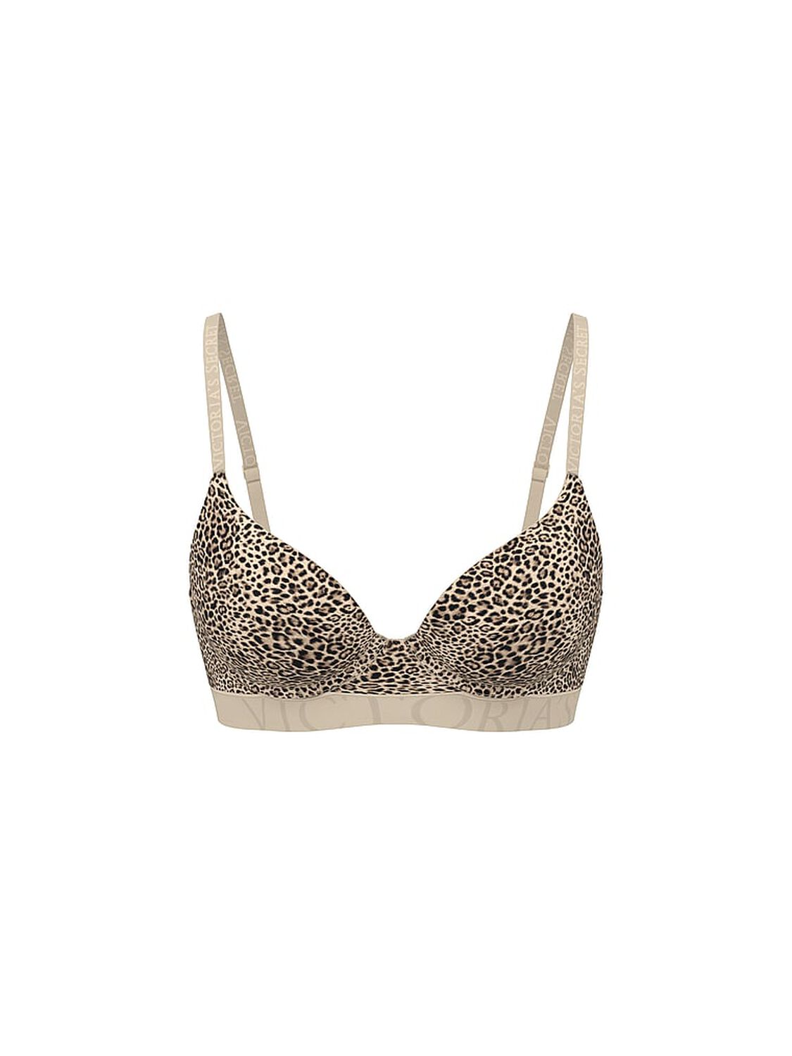 vs The T-Shirt Cotton Exploded Logo Lightly Lined Demi Bra 3 of 3 