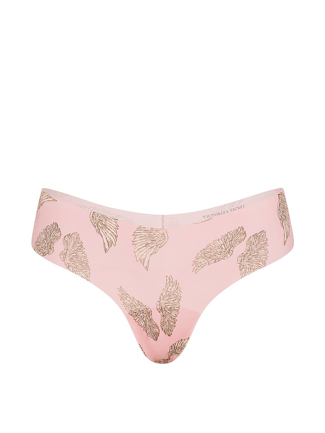 vs No-Show No-Show Thong Panty Angel Pink Wings 3 of 4 