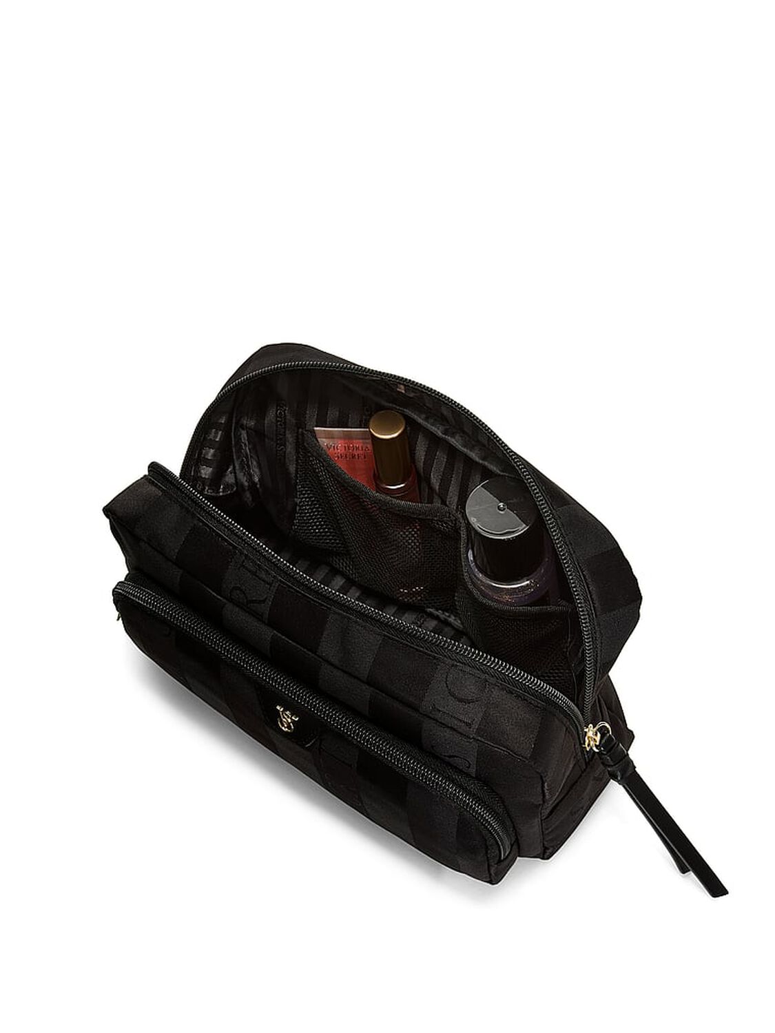 vs Victoria's Secret Travel Makeup Pouch Black 3 of 3 