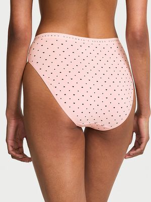 Stretch Cotton High-Leg Brief Panty