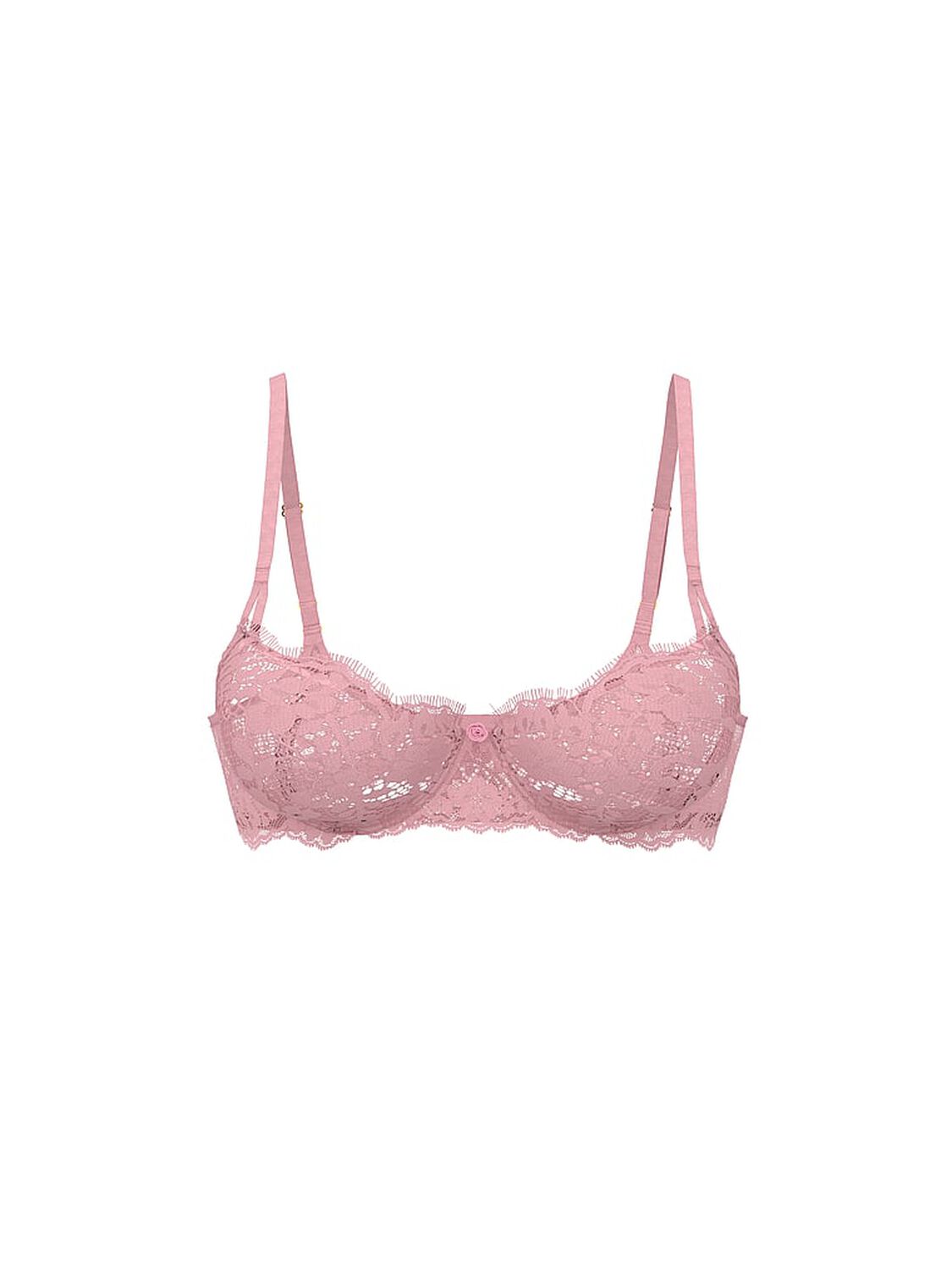 vs Dream Angels Wicked Unlined Lace Balconette Bra 3 of 3 