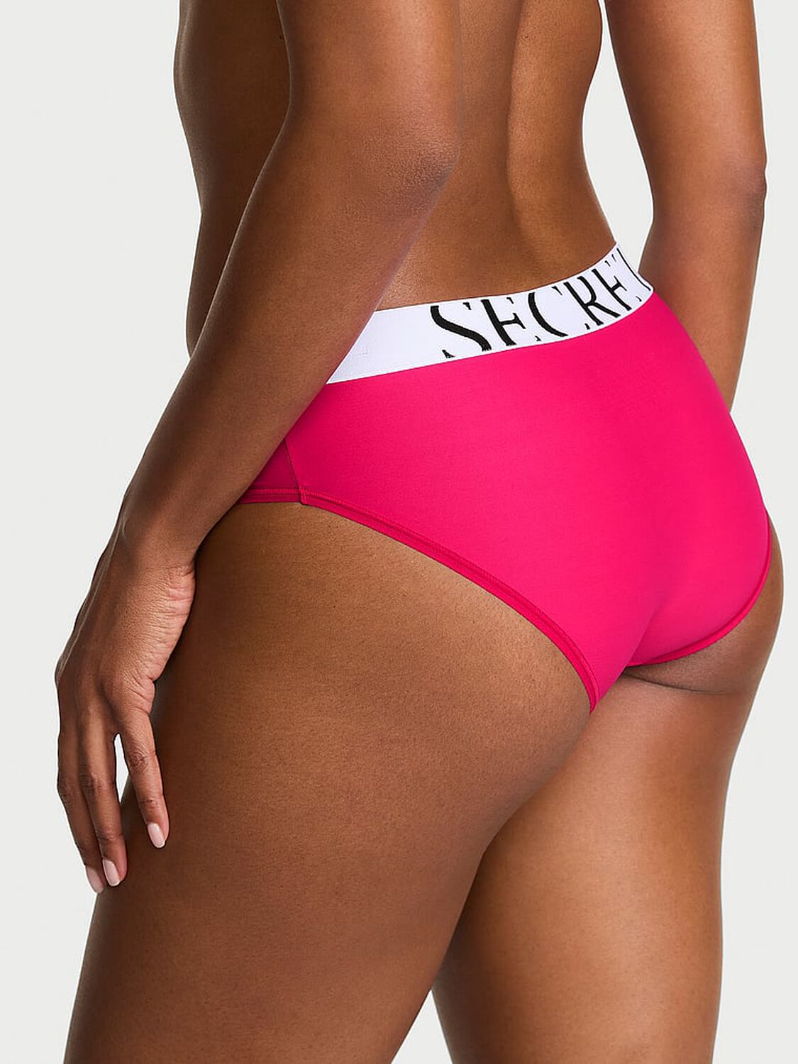 vs Cotton Cool Hiphugger Panty Vibrant Fuchsia 2 of 2 