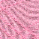No-Show Plaid Mesh Thong Panty, Pink Flock Plaid, swatch