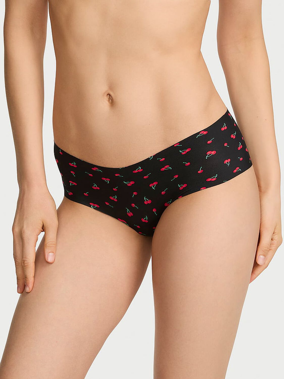 vs No-Show No-Show Cheeky Panty Black Cherries 1 of 2 
