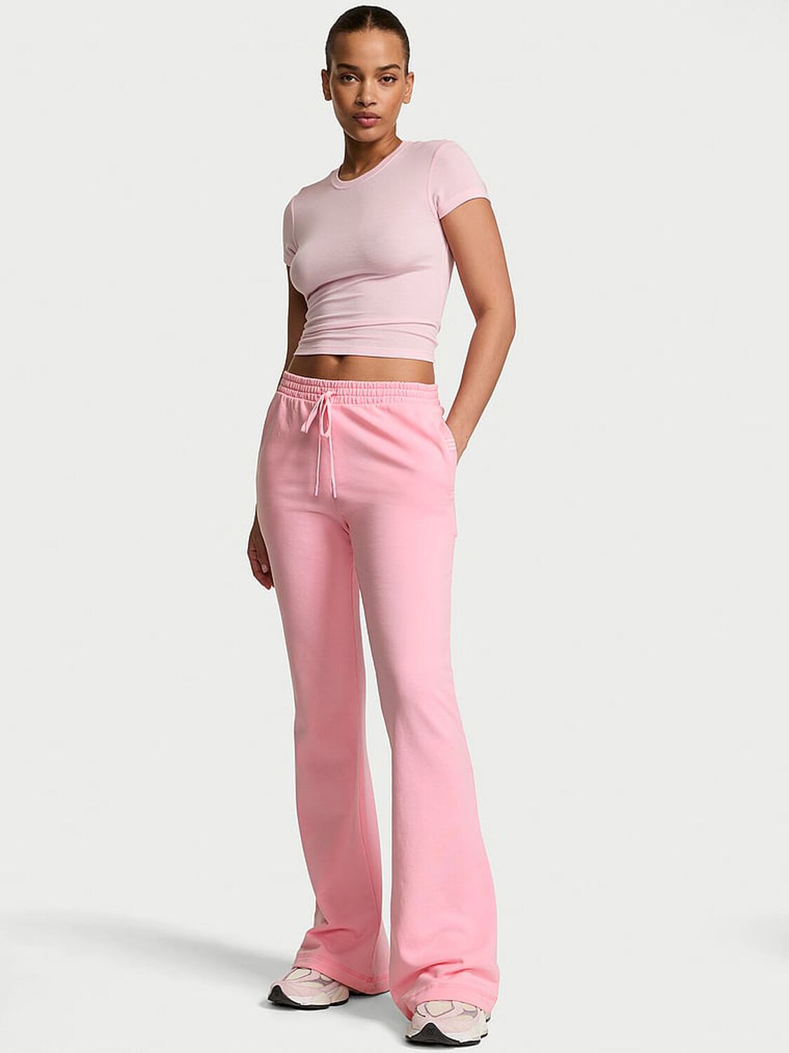 vs Angel Essentials Favorite Terry Flare Sweatpant 1 of 3 