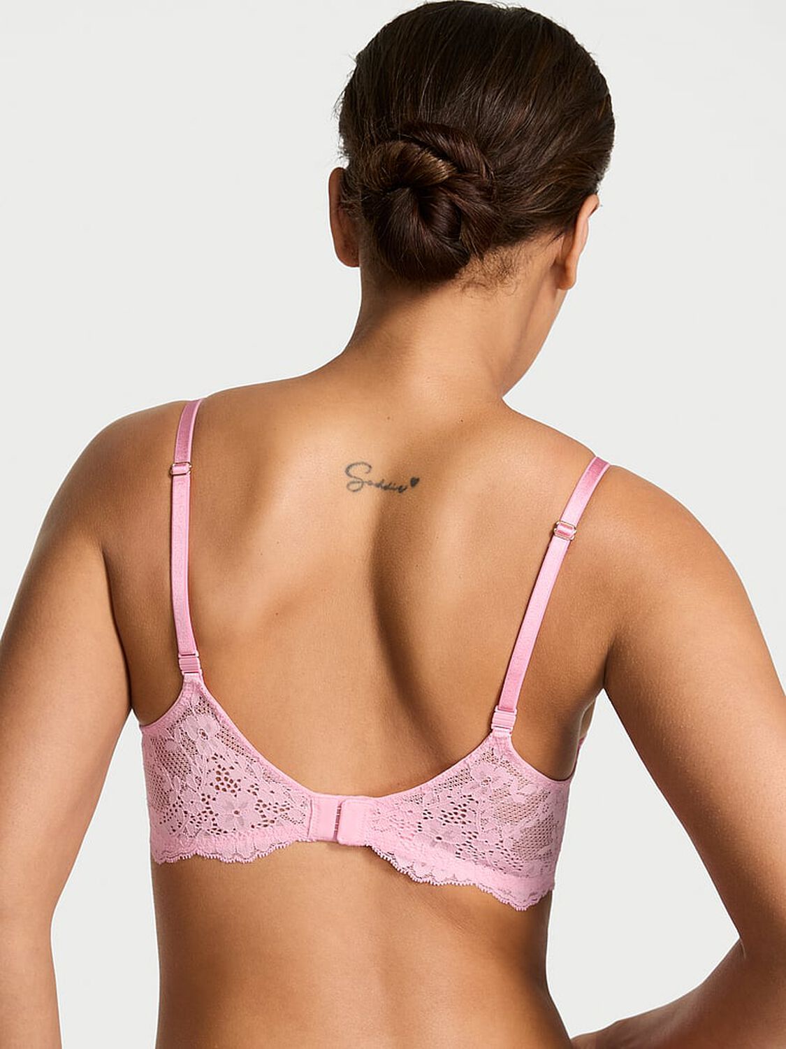 vs Dream Angels Wicked Unlined Lace Balconette Bra 2 of 3 