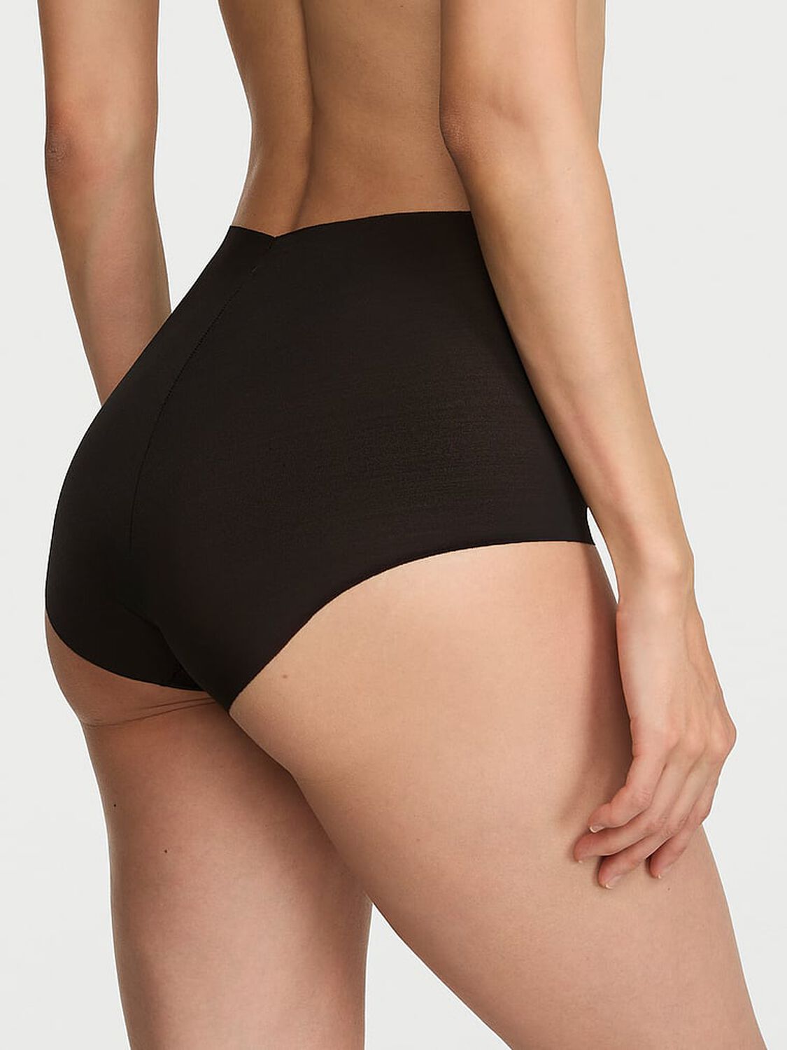 vs No-Show No-Show Mesh Modern Brief Panty Black 2 of 3 
