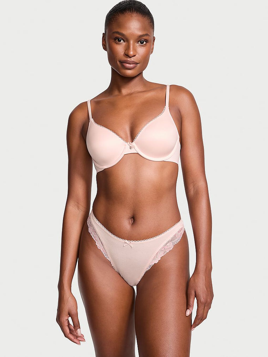 vs Body By Victoria Lightly Lined Full-Coverage Bra Purest Pink 4 of 4 