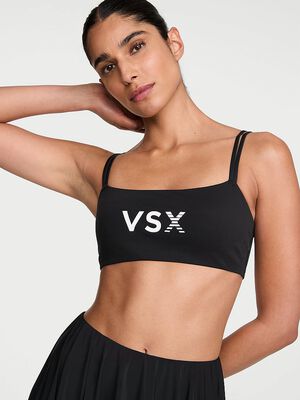 VSX Elevate&trade; Strappy Square-Neck Sports Bra