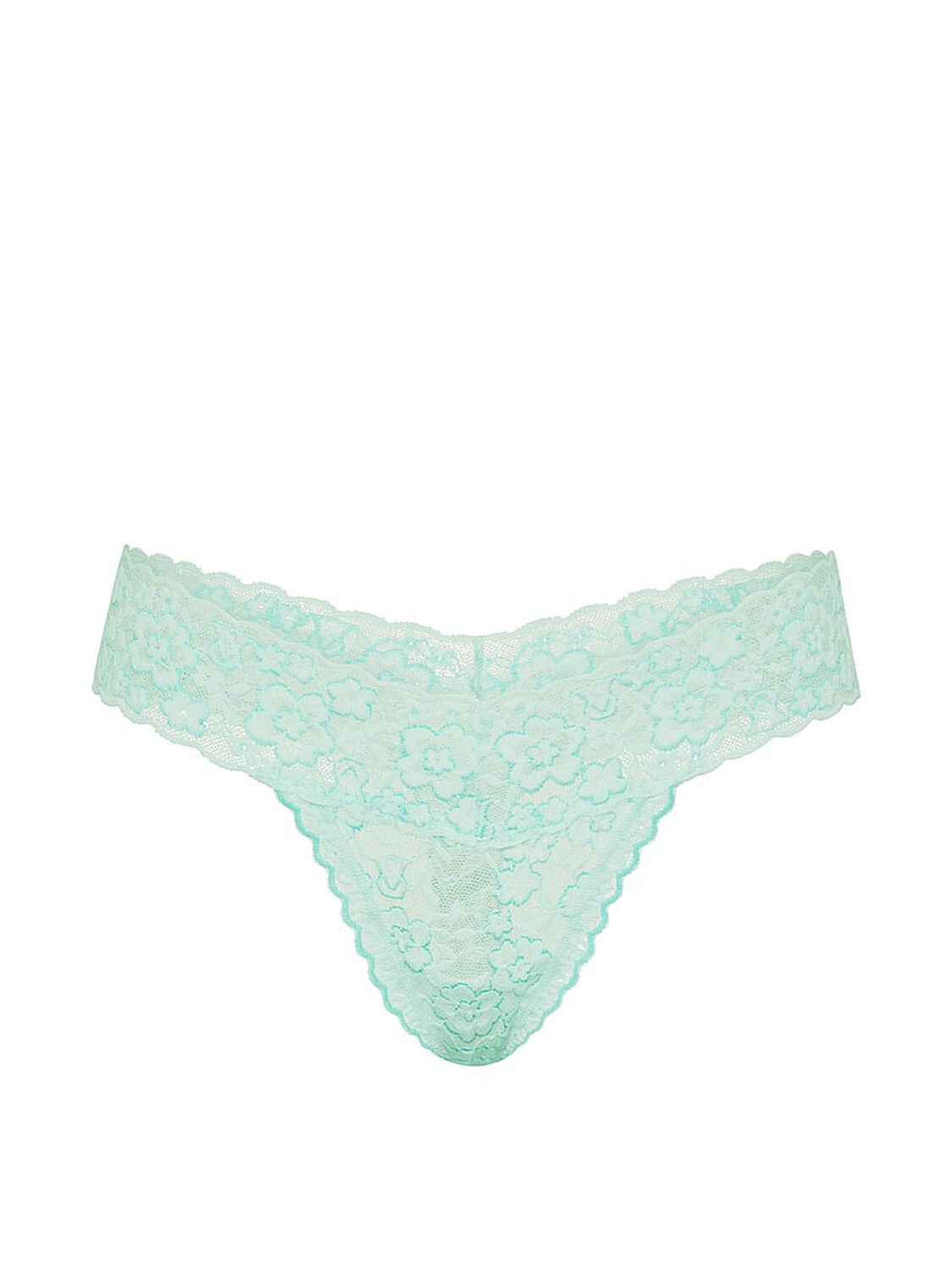 vs The Lacie Lace Thong Panty Mint Bliss 3 of 3 