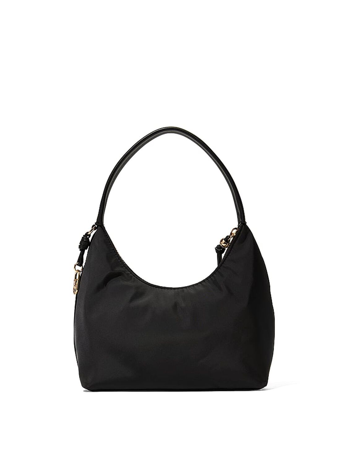 vs Victoria's Secret VS Icon Small Shoulder Bag Black Nylon 2 of 2 