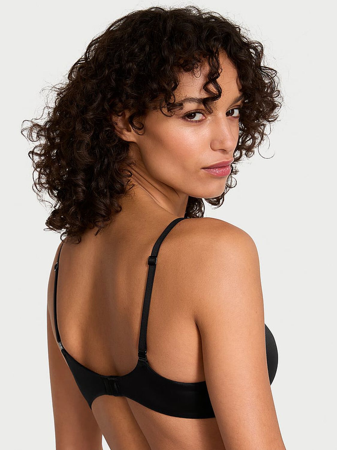 vs Body By Victoria Lightly Lined Full-Coverage Smooth Bra Black 2 of 5 