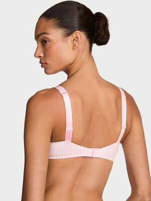 Logo Shine Strap Push-Up Bra