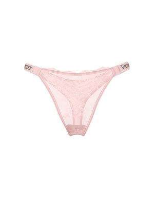 Shine Strap Rose Lace Panty