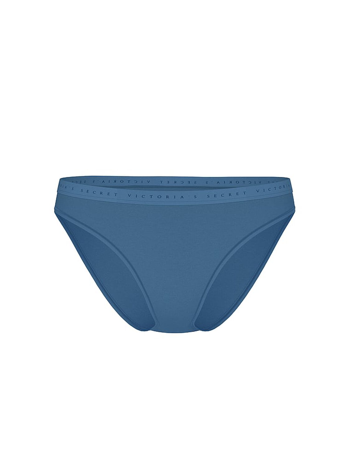 vs Victoria's Secret Stretch Cotton Bikini Panty. Moonlight Blue 1 of 5 