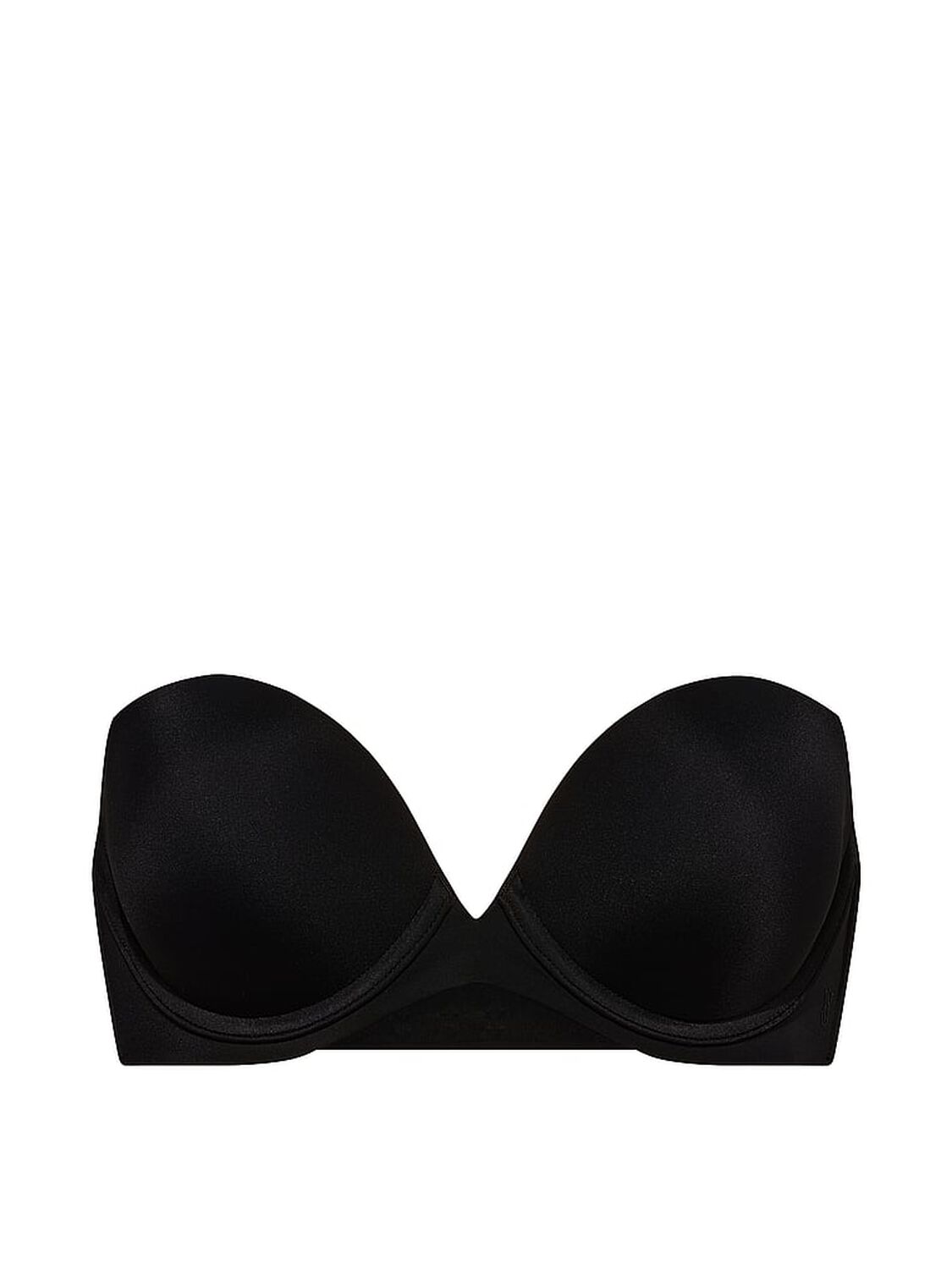 vs Victoria's Secret Bare Push-Up Strapless Bra Black 3 of 3 